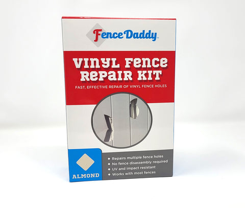 Vinyl Fence Repair Kit (Alternative to Replacement Vinyl Fence Panels) (Almond)