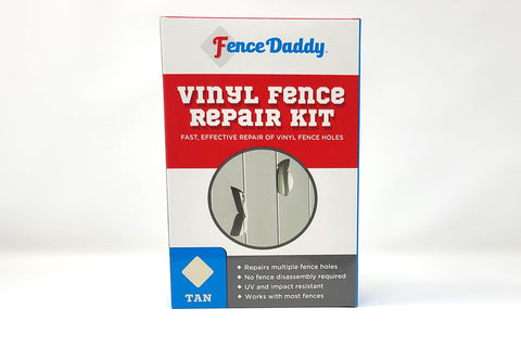 PVC Fence Repair Kit (Tan) By Fence Daddy
